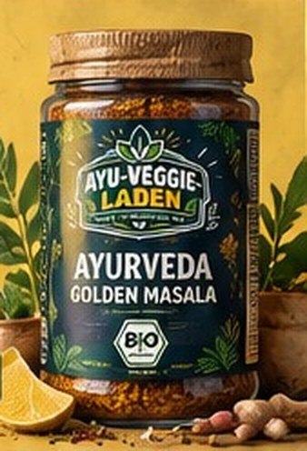 Glas Ayurveda Golden Masala, Premium-Linie